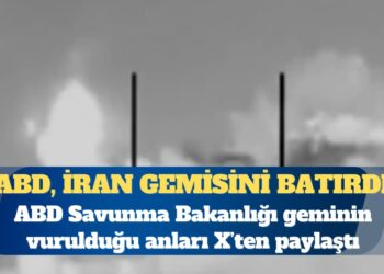 ABD, İran gemisini batırdı: En az 80 ölü