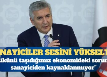 Sanayiciler sesini yükseltti: Yükünü taşıdığımız ekonomideki sorunlar sanayiciden kaynaklanmıyor