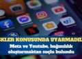Meta ve Youtube, bağımlılık oluşturmaktan suçlu bulundu
