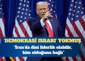 ABD Başkanı Donald Trump: Dini liderlik olabilir, kim olduğuna bağlı