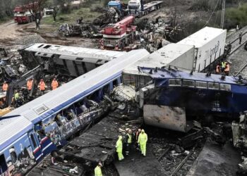 Yunanistan’da 57 kişinin öldüğü tren kazası davası başladı