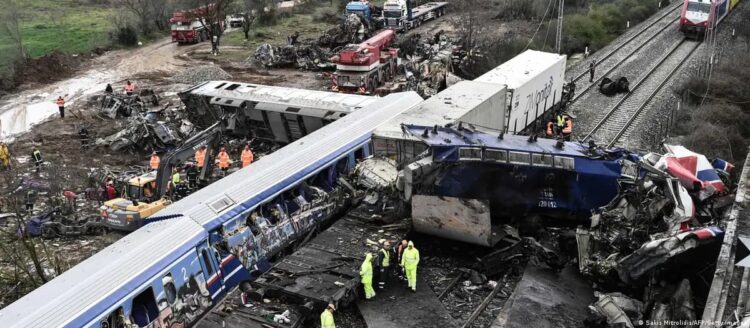 Yunanistan’da 57 kişinin öldüğü tren kazası davası başladı