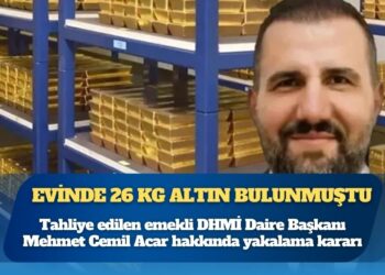 Tahliye edilen emekli DHMİ Daire Başkanı Mehmet Cemil Acar hakkında yakalama kararı